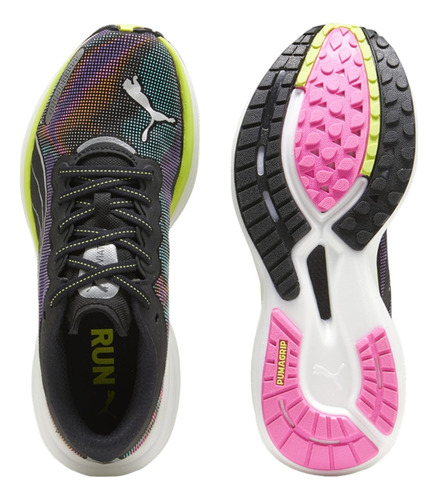 Tenis Puma Mujer Dama Running Deviate Nitro 2 Psychedelic Rush