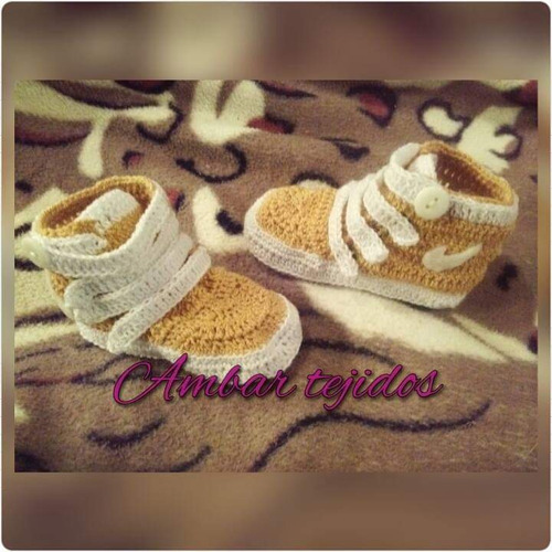 Zapatos Para Bebe Tejidos Precio Hasta 3_6 Meses