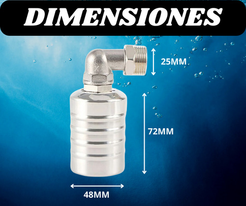 Válvula De Flotador De Control De Nivel De Agua Totalmente