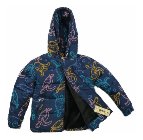 Chaqueta Impermeable Niños Tortugas