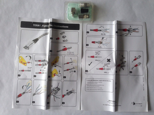 Conector Jack / Coupler Tera Macho Cat. 7a Siemon