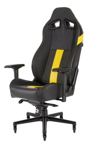 Silla Gamer Corsair T2 Road Negra Y Amarillo (cf-9010010-w)