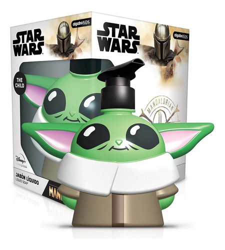 Star Wars Jabón Líquido 3d Baby Yoda 500ml Algabo