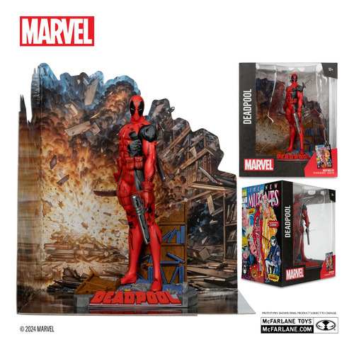 Figura 1:10 Marvel - Deadpool By Rob Liefeld
