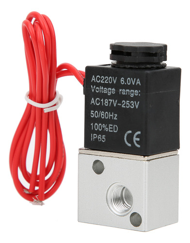 Válvula G1/8, Solenoide De Accionamiento Directo, Agua, Aire