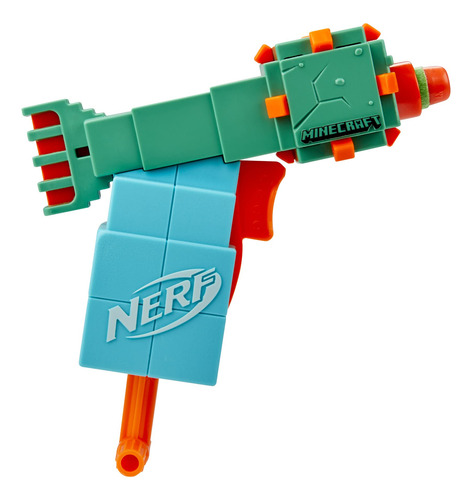 Blaster Nerf Microshots Minecraft Guardian Con 2 Dardos