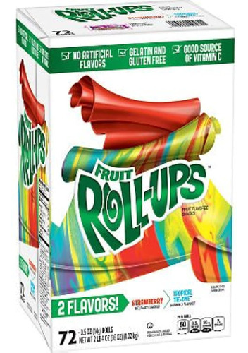 Betty Crocker Blastin' Berry Hot Colors Roll-ups, 72 Ct. Sa