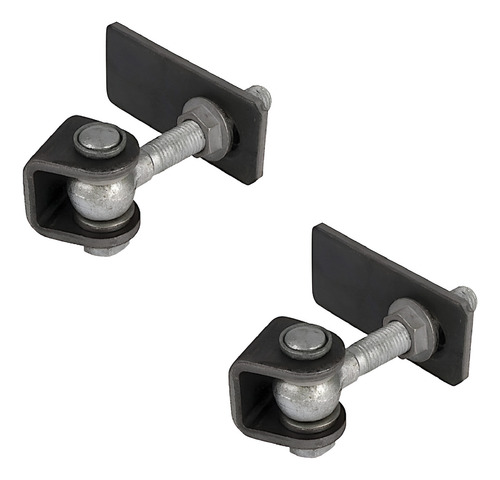 2pz De Bisagras 180° M22 Soldable De Acero Galv Para Ptr
