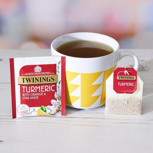 Té De Hierbas 20 Bolsitas Twinings Cúrcuma Naranja Anís