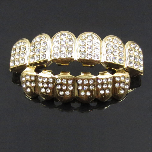 (a)tooth Braces Decorative Braces With Teeth Top&bottom All-