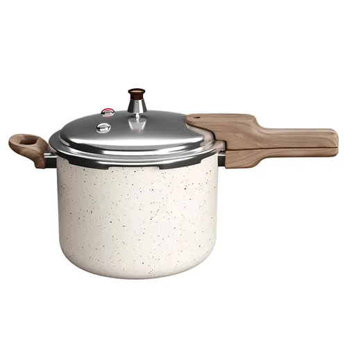 Panela de Pressão Fechamento Externo Presscook Marmol 6,8l - - foto 1