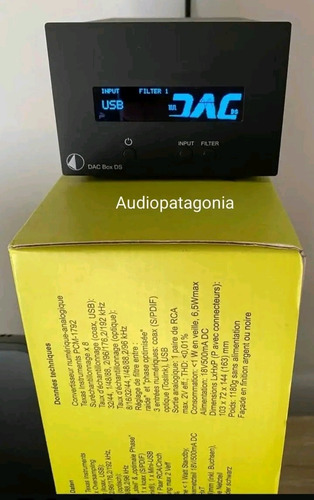 Dac Conversor Pro-ject Dac Box Ds -audiopatagonia- Negro