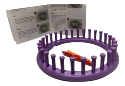 Kit De Telar Circular 19cm. Estambres Erika