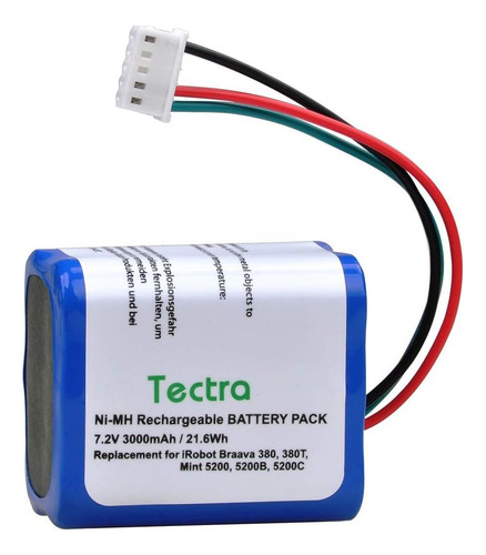 Tectra 72v 3000mah Ni-mh Batería Recargable Para Irobot T T