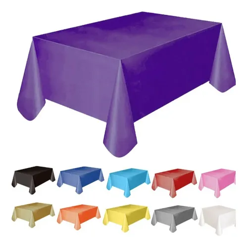 comprar Mantel Plastico Rectangular Cubierta De Mesa 3 Unidades 