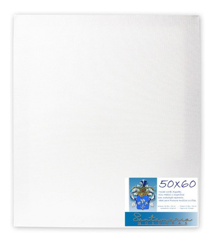 Kit 04 Telas De Pintura 50x60 Prontas Para Uso 100% Algodão