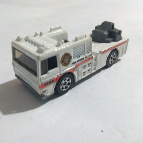 Matchbox Fire Engine, Blanco 2006  Mattel Car Toy