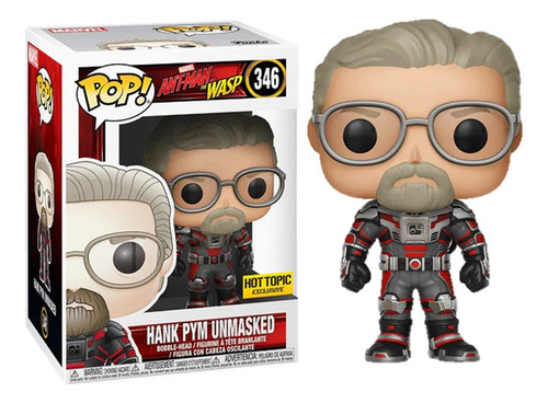 Hank Pym Unmasked #346 Funko Pop! Exclusivo Hot Topic