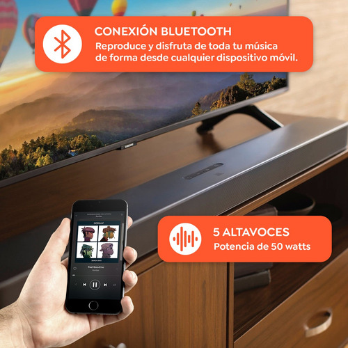 Barra De Sonido Jbl Bar 5.1 Canales Surround Con Subwoofer