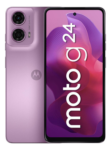 Moto G24 Dual SIM 256 GB lavanda 4 GB RAM - Excelente (Reacondicionado)