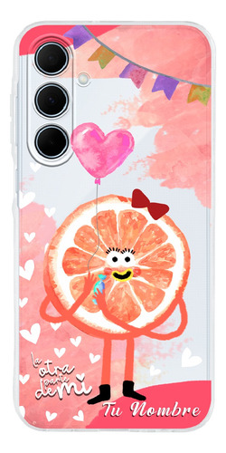 Funda Para Galaxy De Parejas Media Naranja Nombre De Ella