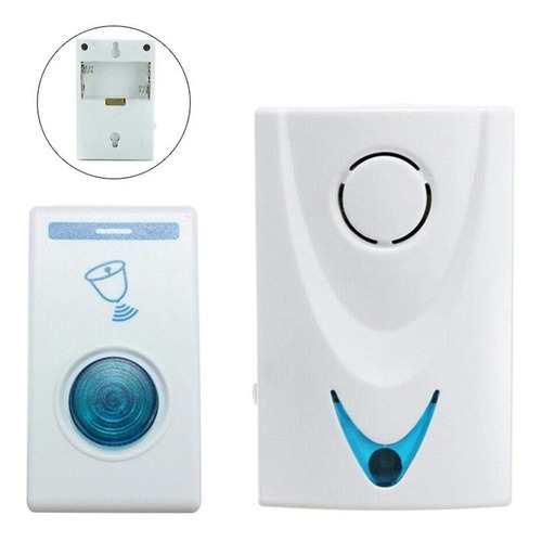 Imagen 2 de 2 de Timbre Inalambrico Portatil 100 Metros Y 36 Melodias
