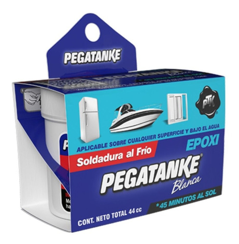 Pegamento Soldadura Epoxica En Frio Pegatanke (4 Colores)