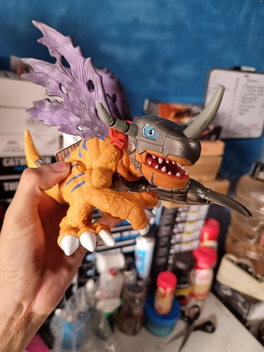 Greymon Metalgreymon Mugendramon Machindramon Dynamotion (Usado)