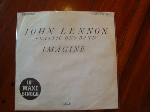 Beatles /   John Lennon Imagine 12  Vinilo Alema 71 Rk