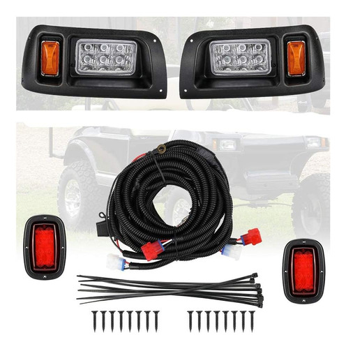 Kit De Luces Led Ds Compatible Con Club Car Ds, Kit De Luz L