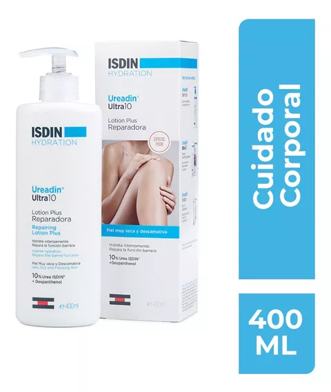 Isdin Ureadin Hydration Ultra 10 Loción Plus Reparadora Hidratante Pieles Secas 400ml Tipo De Envase Botella Fragancia Suave