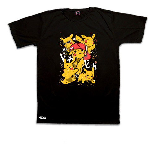 Franela Pikachu 5 Unisex Por Encargo 