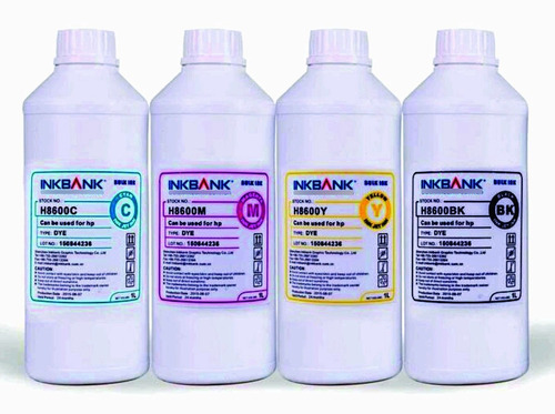 4x250ml Tinta Pigmentada Inkbank Hp 8100 8500 8600 8610 7110