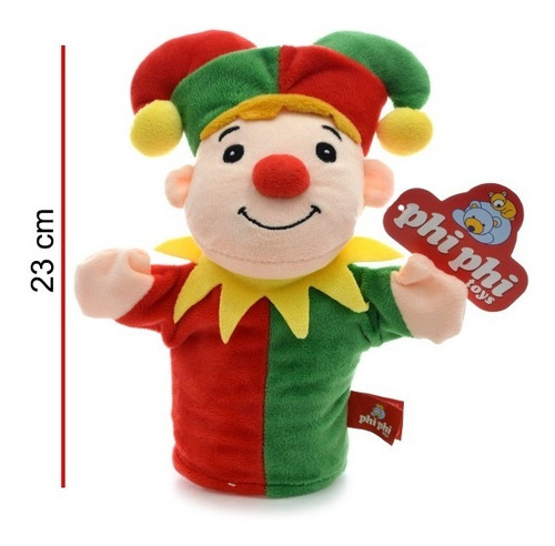 Peluche Titere De Mano 23 Cm Rey Principe Princesa De Cuento