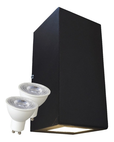 Aplique Difusor Bidireccional + 2 Luces Dicroicas Led Reno2