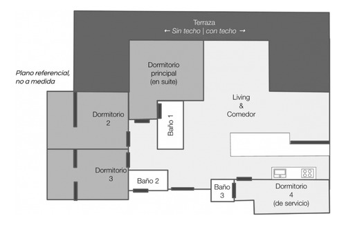 Departamento En Las Condes/ O Connell