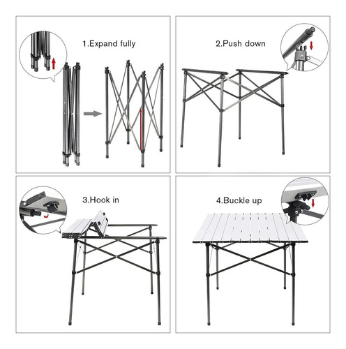 Mesa Plegable Portátil Ligera Mesa Plegable De Mesa