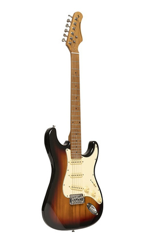 Guitarra Electrica Stagg Ses55snb Vintage Stratocaster Sunbr