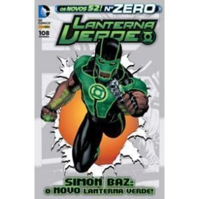 Livro Os Novos 52! Lanterna Verde Nº Zero Dc Comics