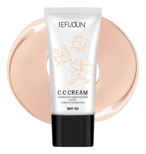 Surorain Cc Cream, Ajuste Del Tono De La Piel, Protector Sol