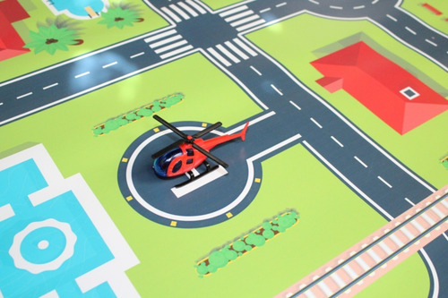 Pista Hotwheels Lona - Tamanho 147x100cm