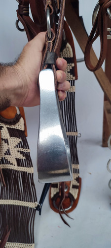 Arreio Muares Top De Linha Completo Com Traia Inox