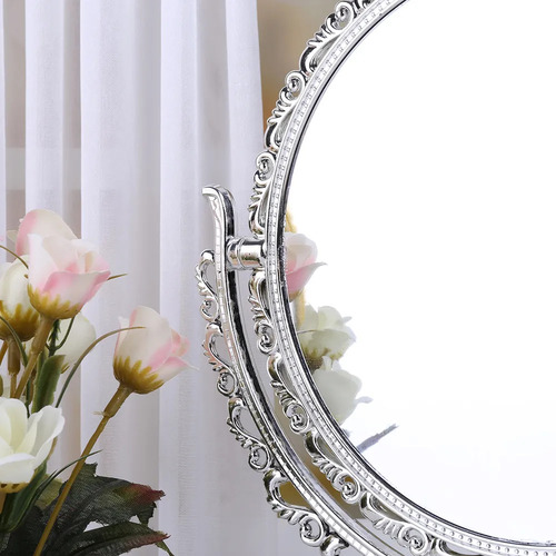 Espejo De Maquillaje Con Lados (gd2), Soporte For Mesa, Esp