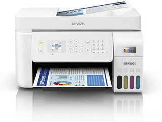 Impresora Tinta Recargable Fax Adf Epson Ecotank Et-4800