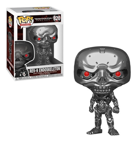 Funko Pop #820 Rev-9 Exterminador Do Futuro