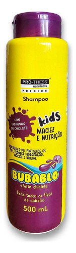 Shampoo Babalu 500ml Pró Thess Kids Cheirinho De Chiclete