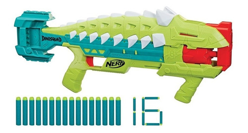 Nerf Dinosquad Armorstrike Juguete Hasbro 16 Dardos