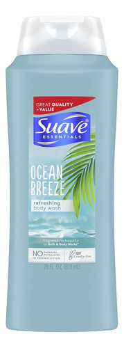 Suave Ocean Breeze Gel De Bano (3/ 28 Oz Peso Neto 84 Onzas