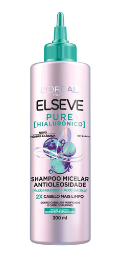 Shampoo Micelar Elseve Pure Hialurônico 300ml L'oréal Paris