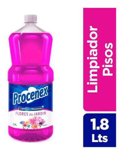 Procenex Limpiador Liquido De Pisos Flores De Jardin 1,8 Lt